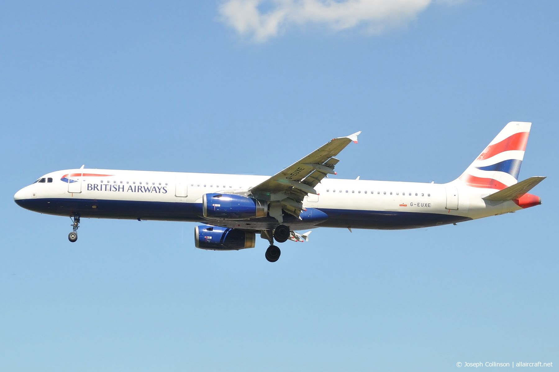G-EUXE · Airbus A321-231 · (LHR / EGLL)