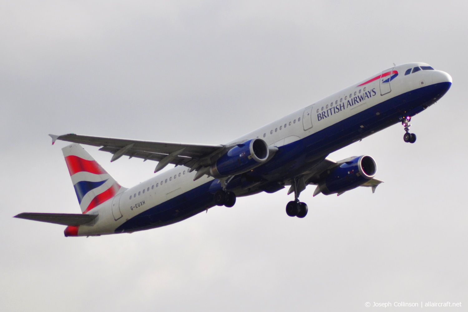 G-EUXH · Airbus A321-231 · (MAN / EGCC)