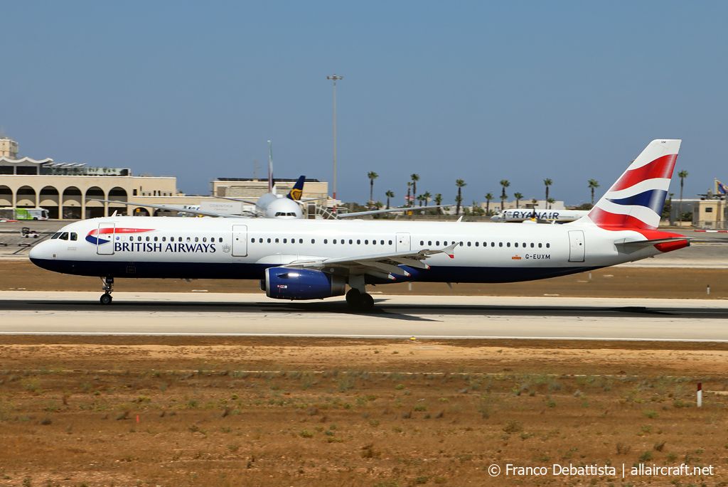 G-EUXM (3290) 2007 Airbus A321-231
