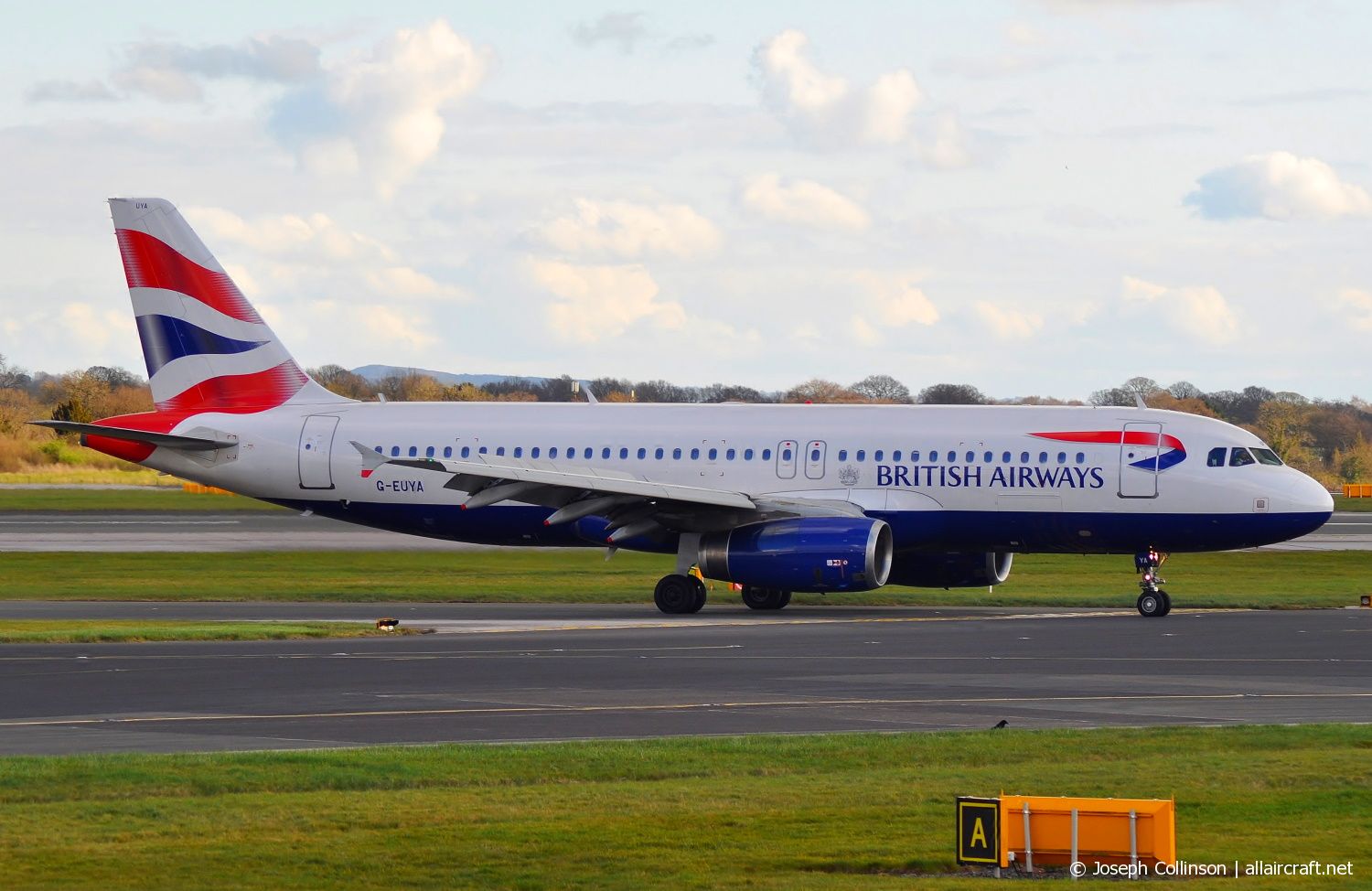 G-EUYA · Airbus A320-232 · (MAN / EGCC)
