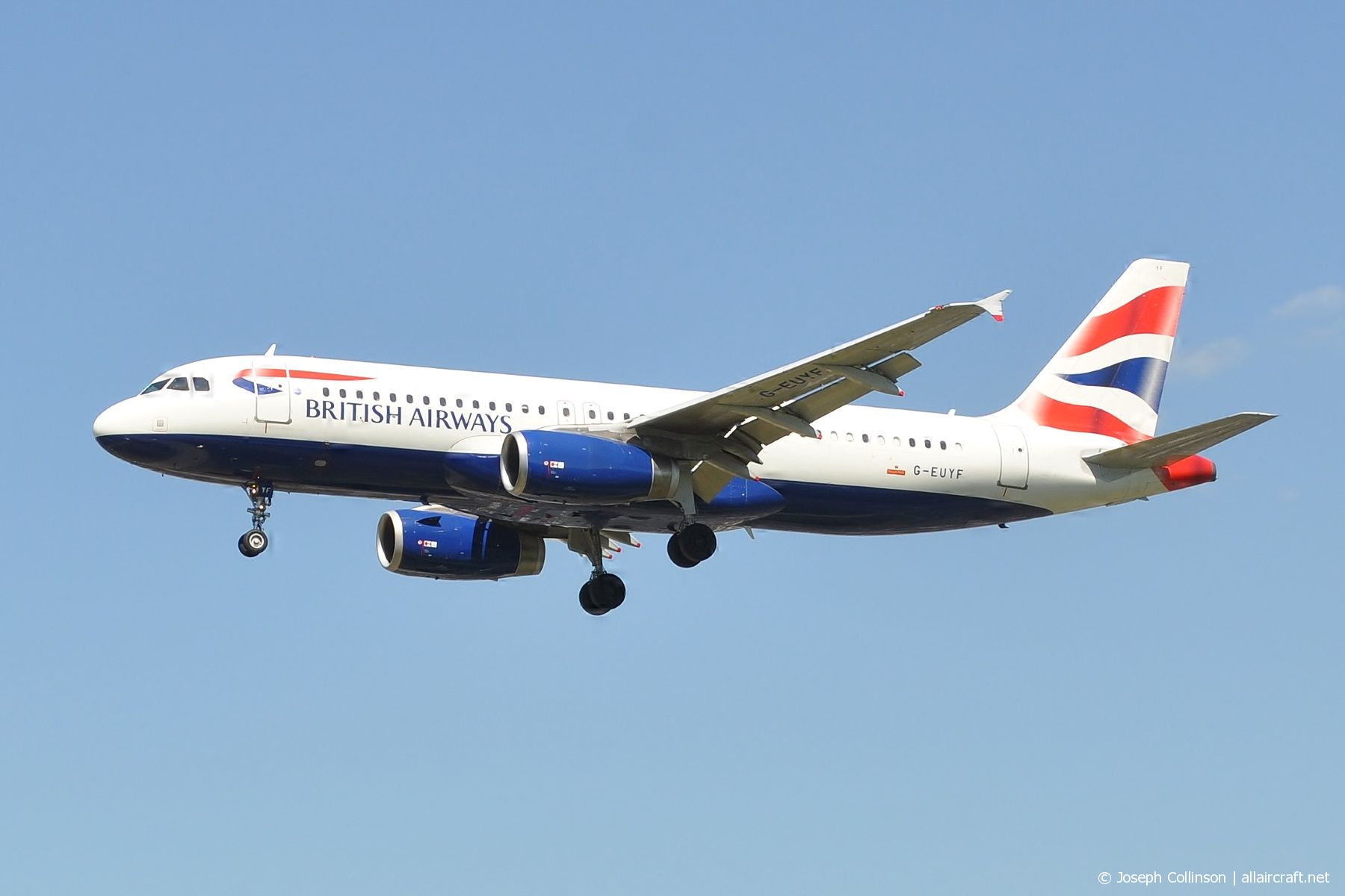 G-EUYF (4185) 2010 Airbus A320-232