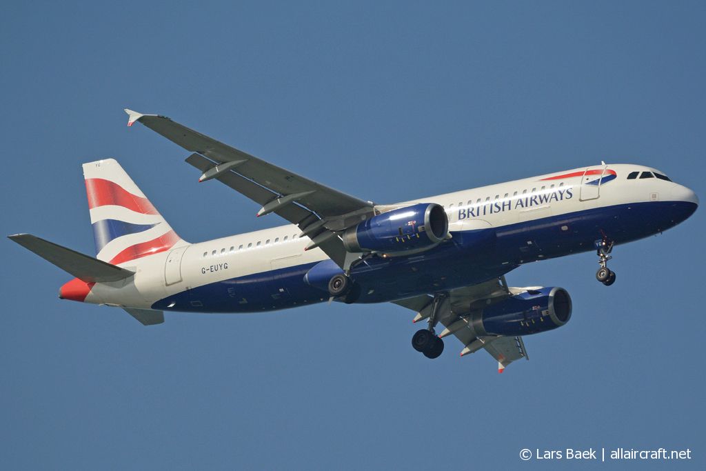G-EUYG (4238) 2010 Airbus A320-232