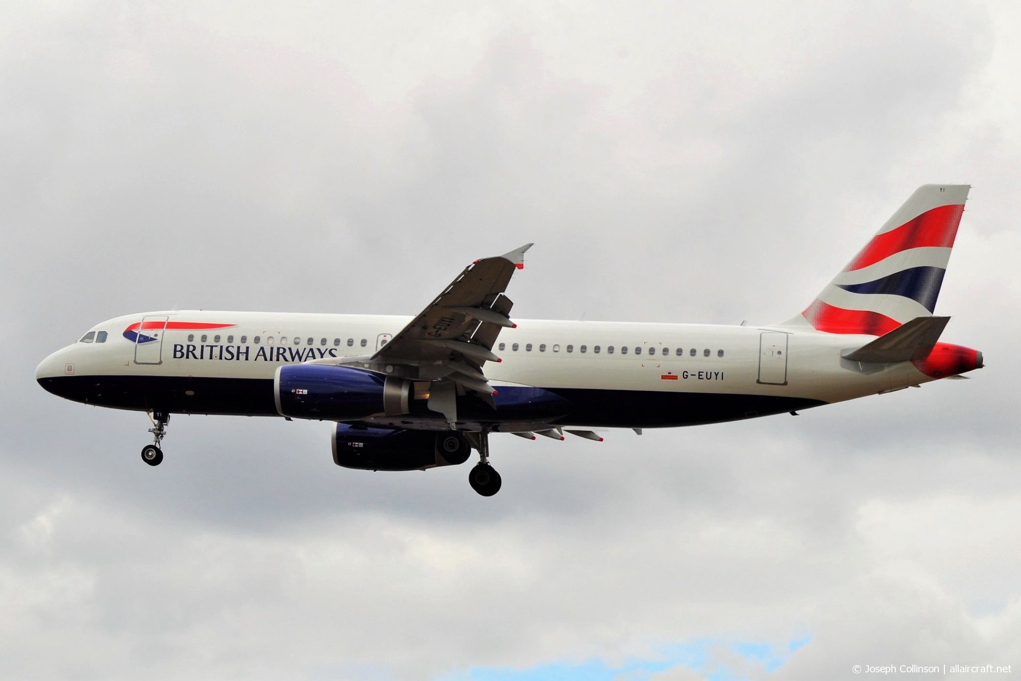 G-EUYI · Airbus A320-232 · (LHR / EGLL)