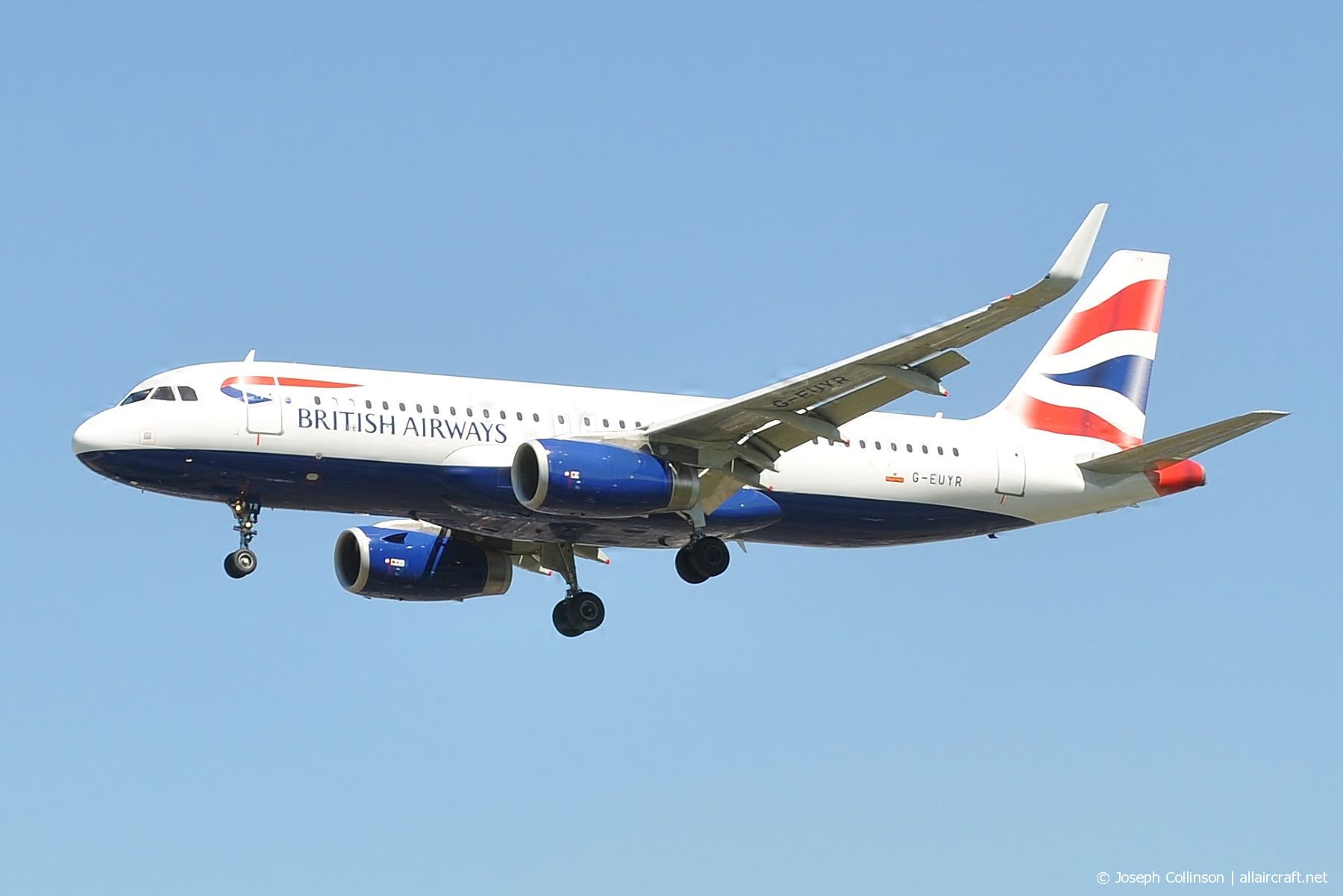 G-EUYR · Airbus A320-232 · (LHR / EGLL)