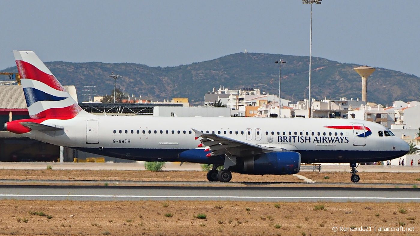 G-GATH · Airbus A320-232 · (FAO /LPFR)