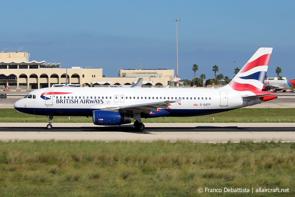 G-GATP · Airbus A320-232 · (MLA / LMML)