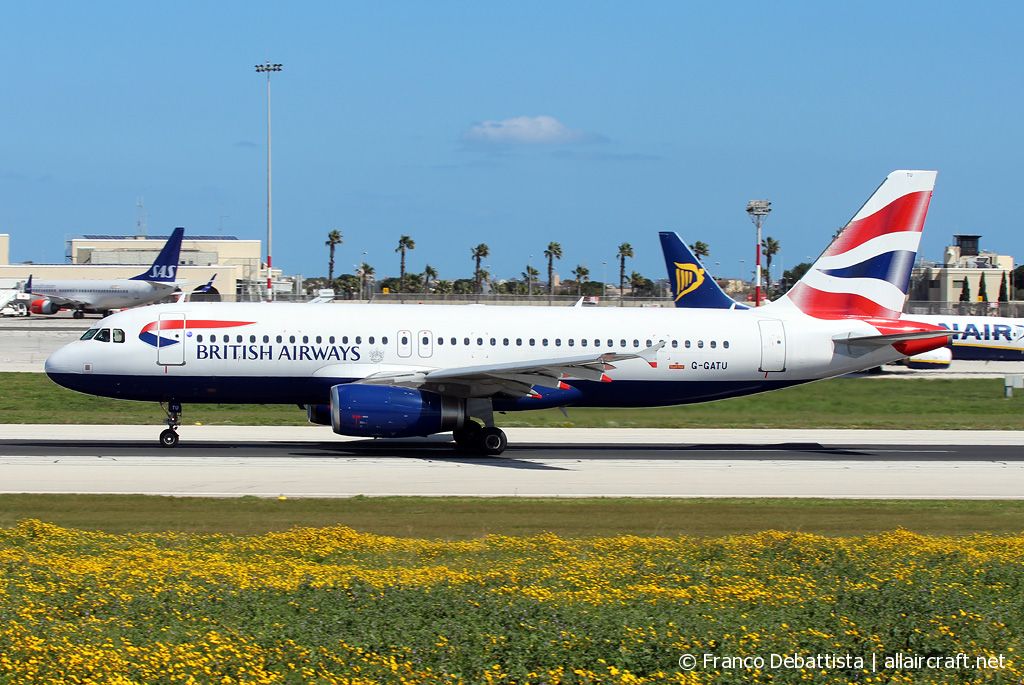 G-GATU · Airbus A320-232 · (MLA / LMML)
