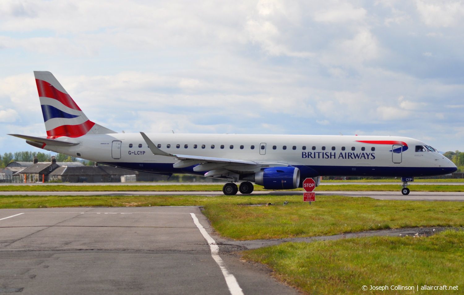 G-LCYP (cn 19000443) Embraer 190-100SR