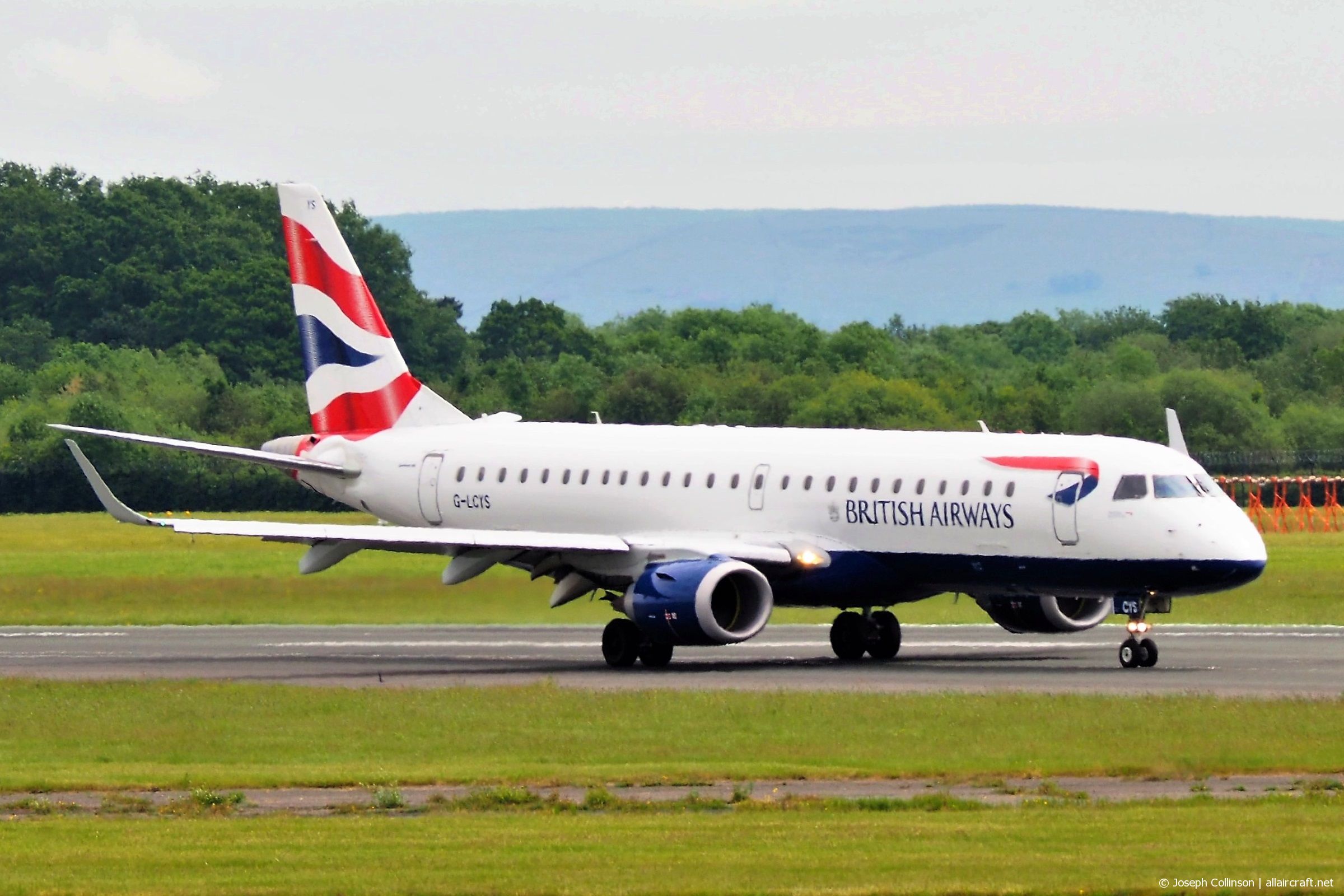 G-LCYS (cn 19000663) Embraer 190-100SR