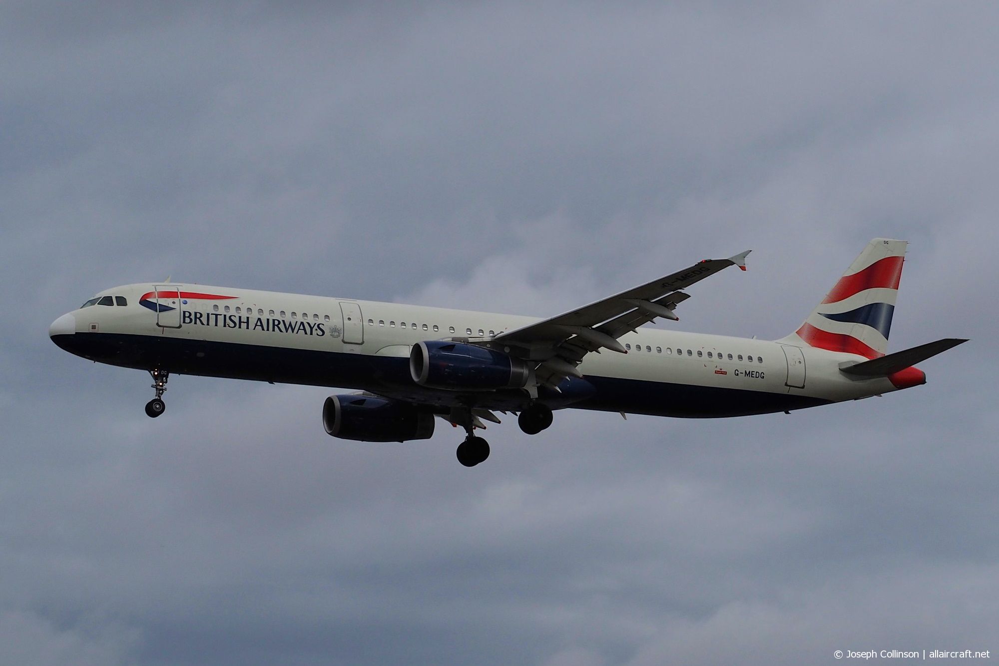 G-MEDG · Airbus A321-231 · (LHR / EGLL)