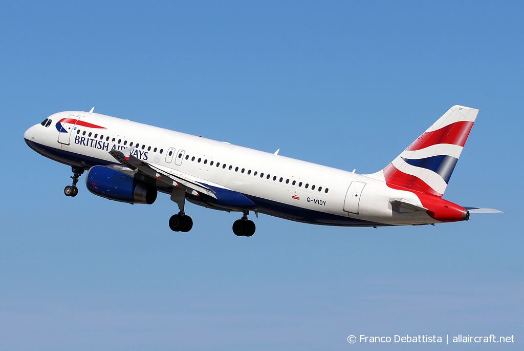 G-MIDY (1014) 1999 Airbus A320-232