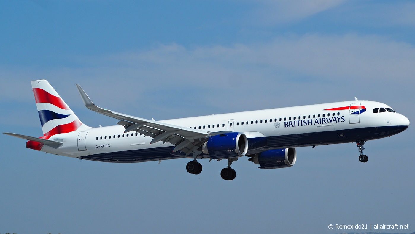 G-NEOX (9162) 2019 Airbus A321-251NX