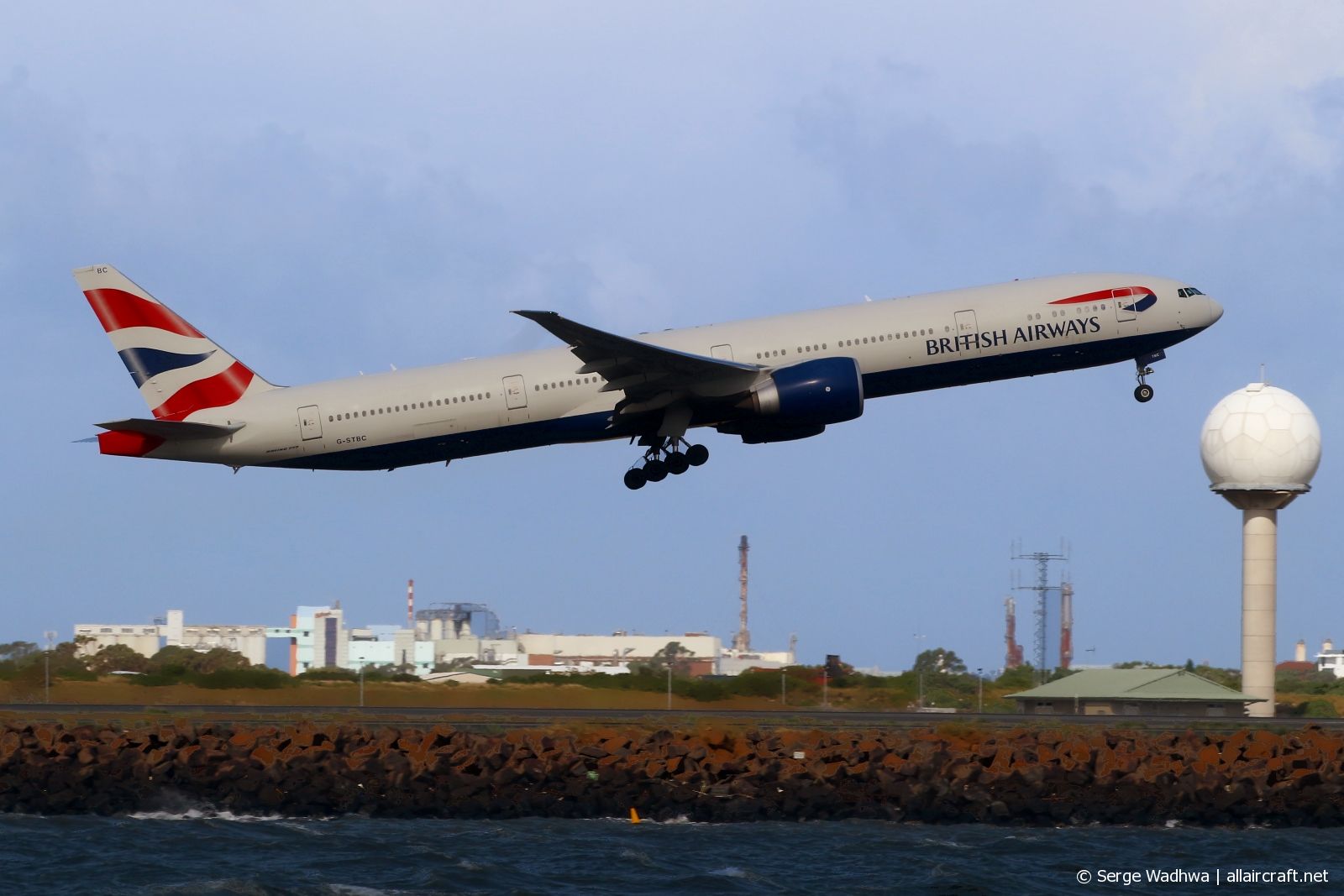 G-STBC · Boeing 777-36N/ER · (SYD / YSSY)