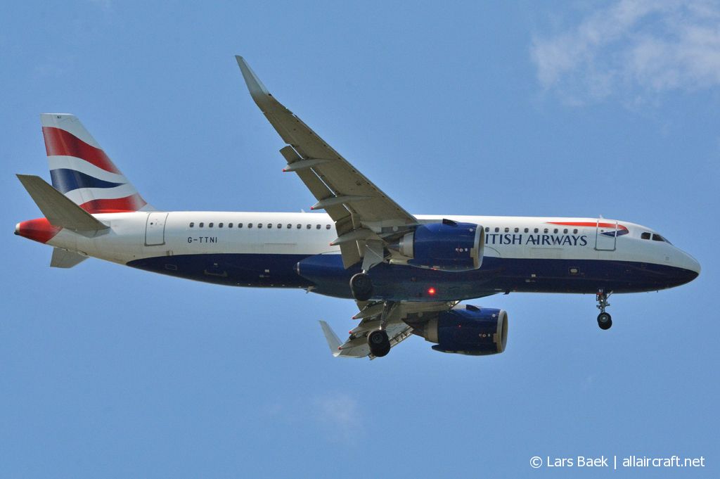 G-TTNI · Airbus A320-251N · (CPH / EKCH)