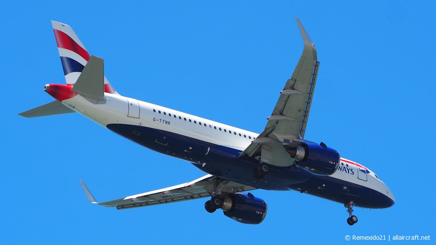 G-TTNK (9551) 2020 Airbus A320-251N