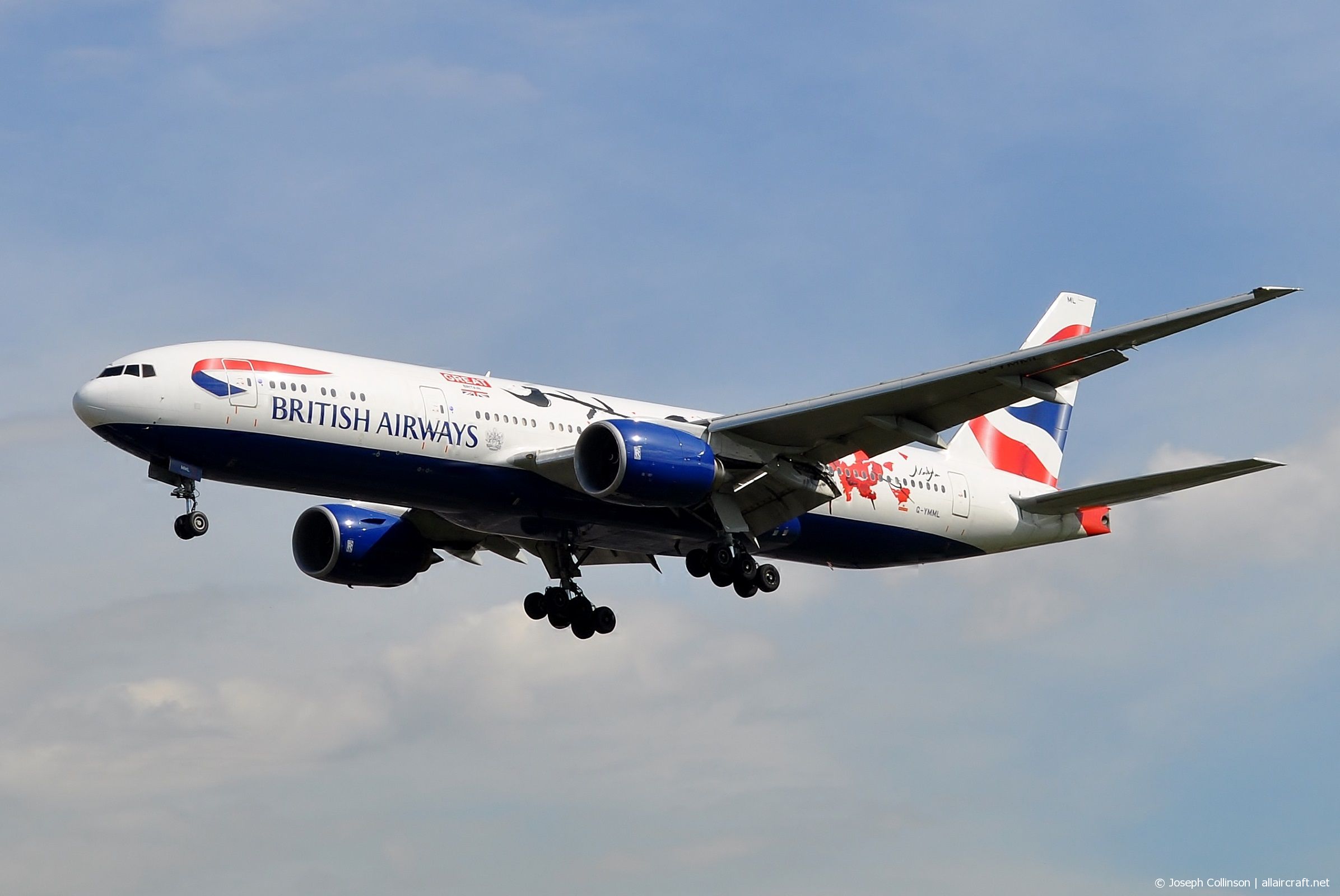 G-YMML (cn 30313) Boeing 777-236ER