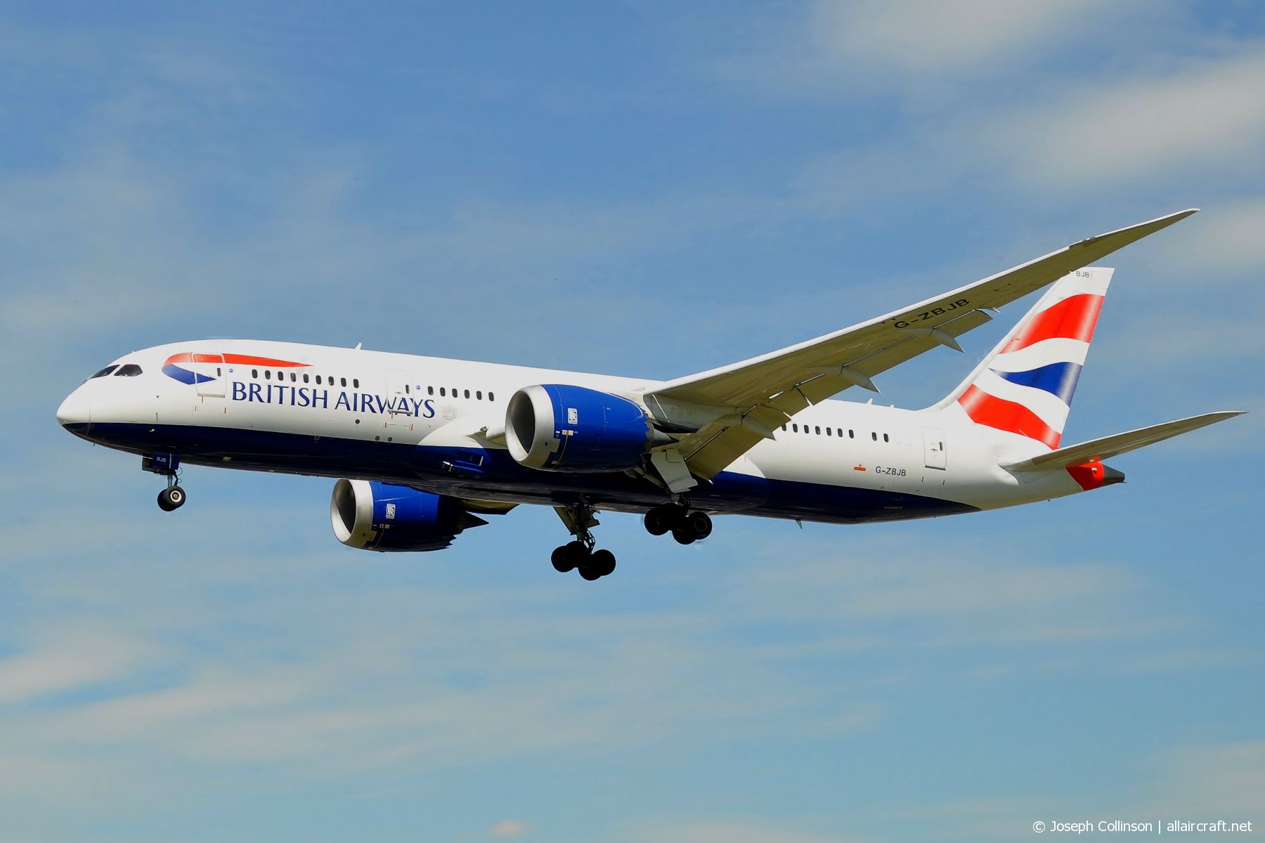 G-ZBJB · Boeing 787-8 Dreamliner · (LHR / EGLL)