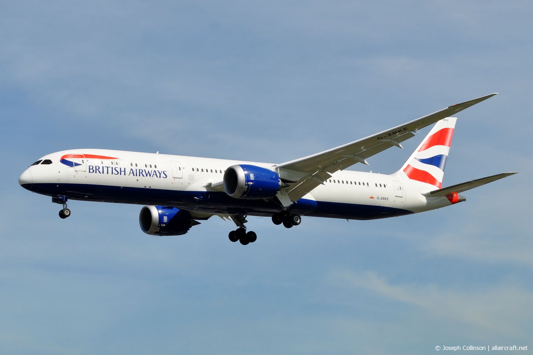 G-ZBKE · Boeing 787-9 Dreamliner · (LHR / EGLL)