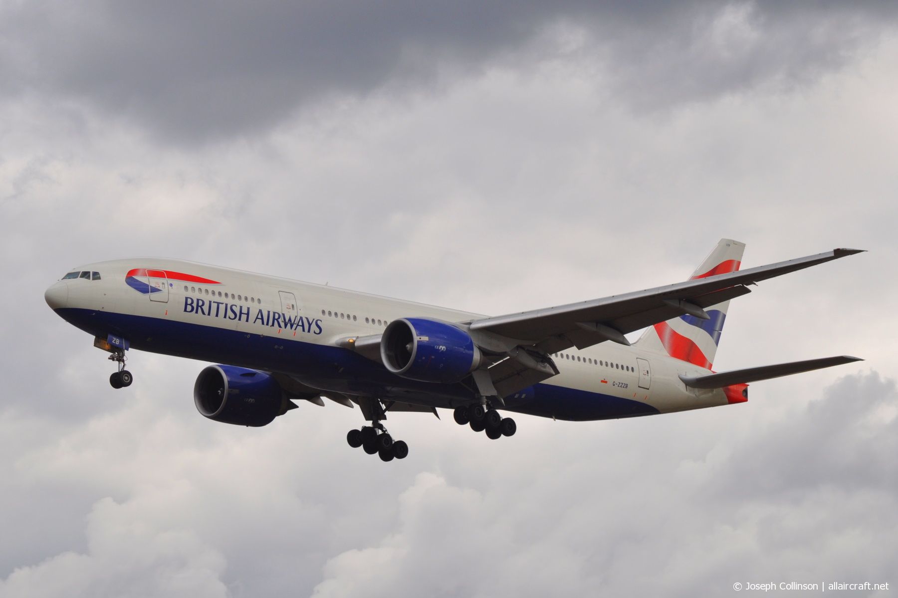 G-ZZZB · Boeing 777-236 · (LHR / EGLL)