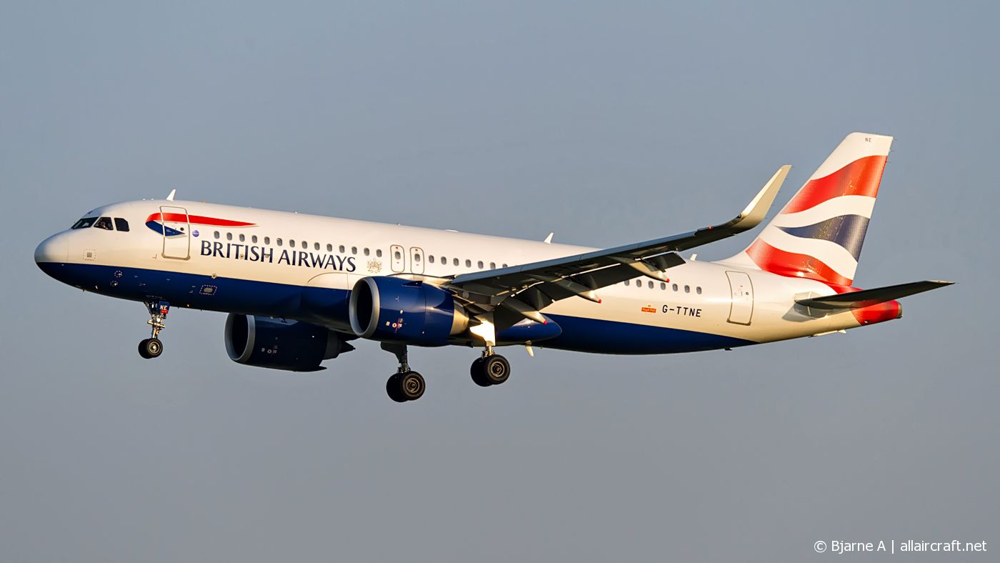 G-TTNE · Airbus A320-251N · (CPH / EKCH)