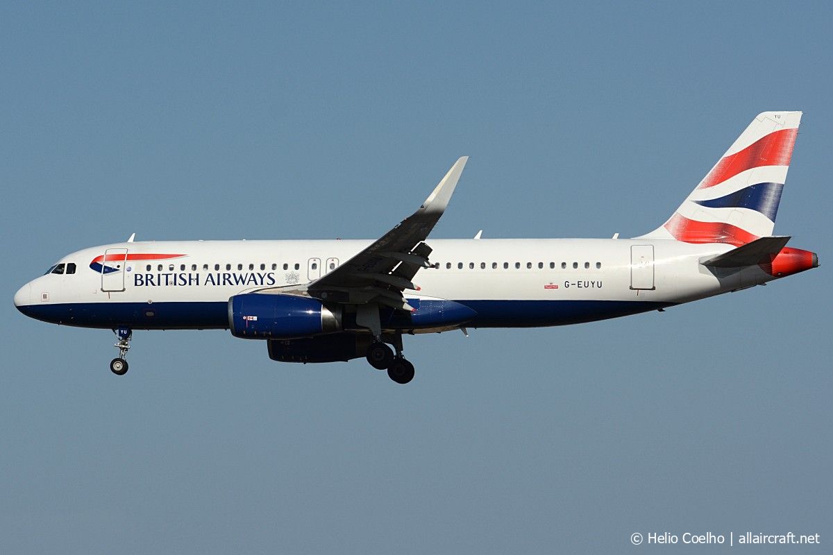 G-EUYU (6028) 2014 Airbus A320-232(WL)