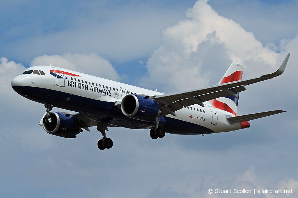 G-TTNB (cn 8139) Airbus A320-251N