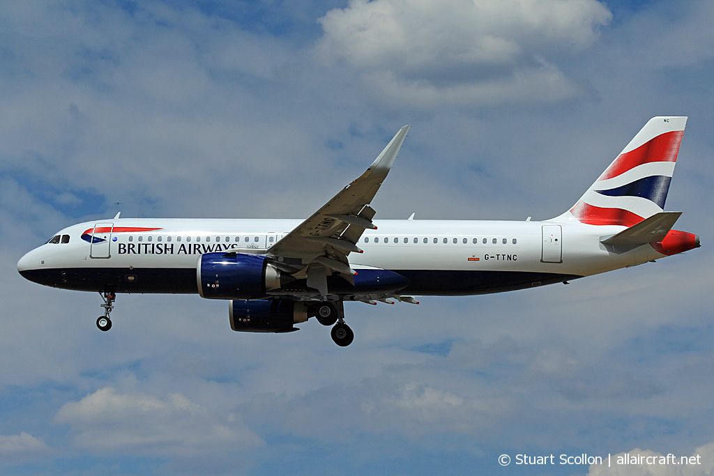 G-TTNC (8173) 2018 Airbus A320-251N