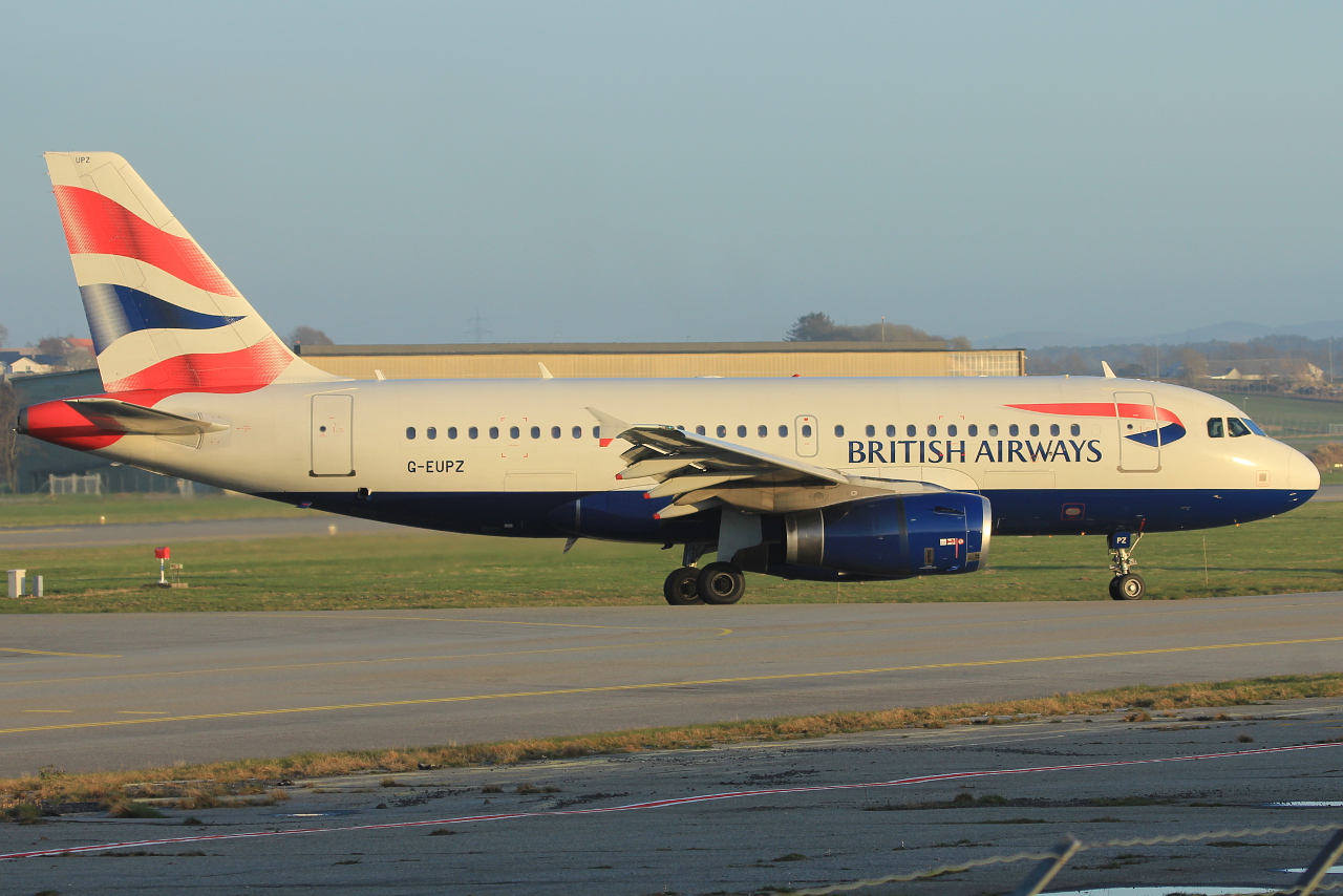 G-EUPZ · Airbus A319-131 · (SVG / ENZV)