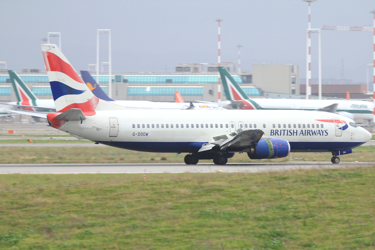 G-DOCW · Boeing 737-436 · (FCO / LIRF)