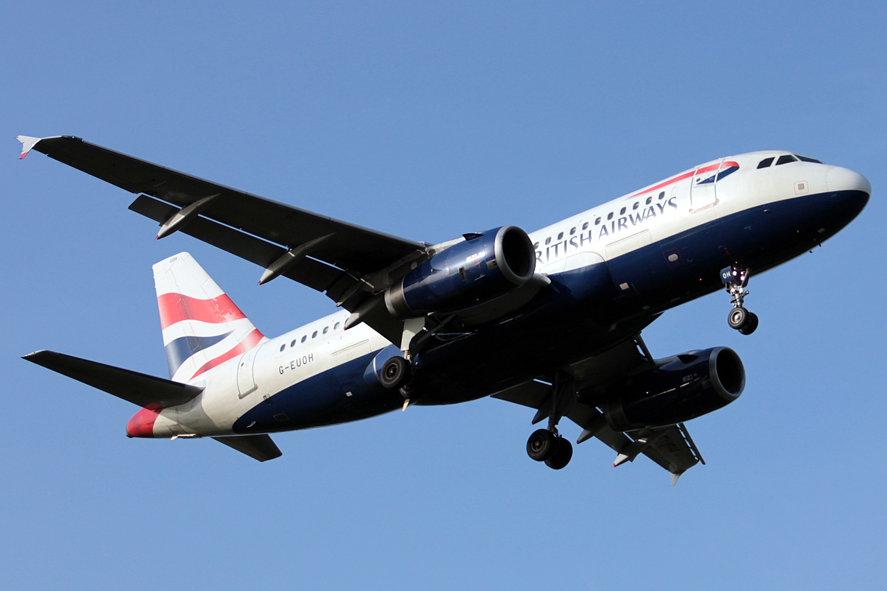 G-EUOH (cn 1604) Airbus A319-131
