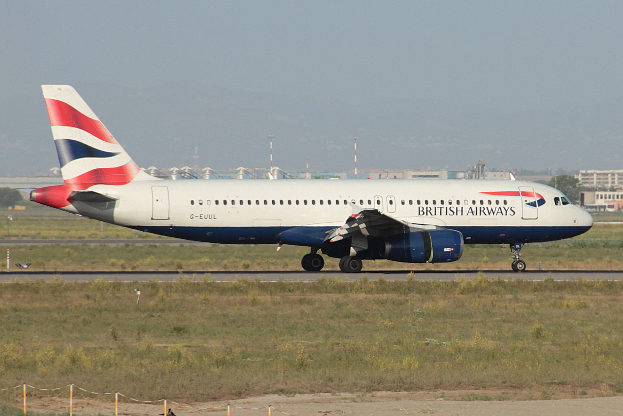 G-EUUL · Airbus A320-232 · (FCO / LIRF)