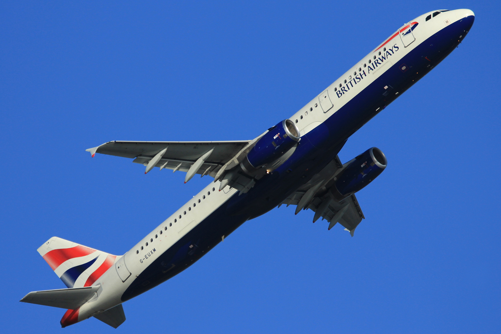 G-EUXM · Airbus A321-231 · (FCO / LIRF)