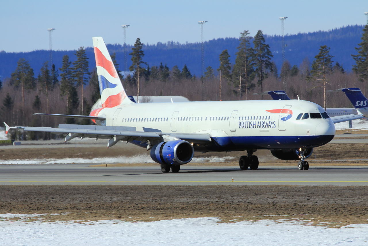 G-EUXI · Airbus A321-231 · (OSL / ENGM)