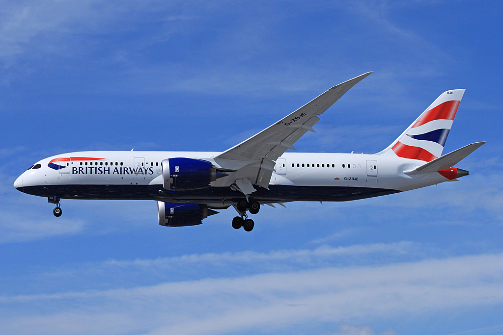 G-ZBJE · Boeing 787-8 Dreamliner · (LHR / EGLL)