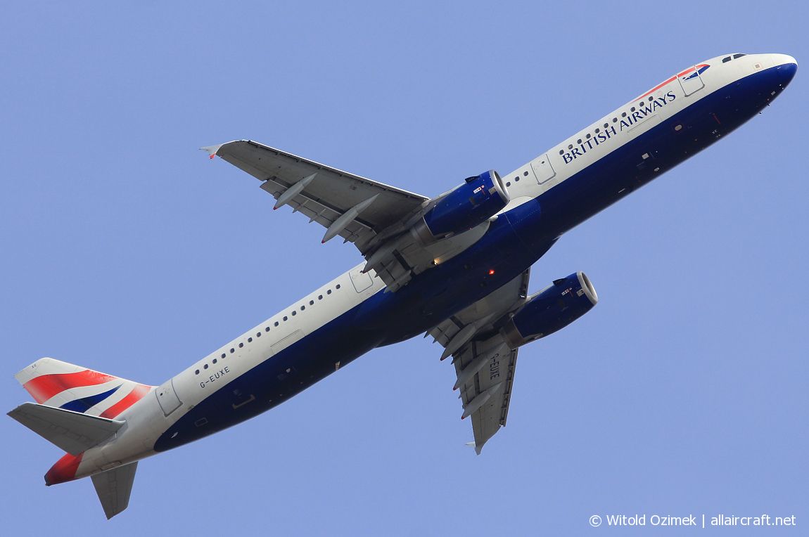 G-EUXE · Airbus A321-231 · (FCO / LIRF)