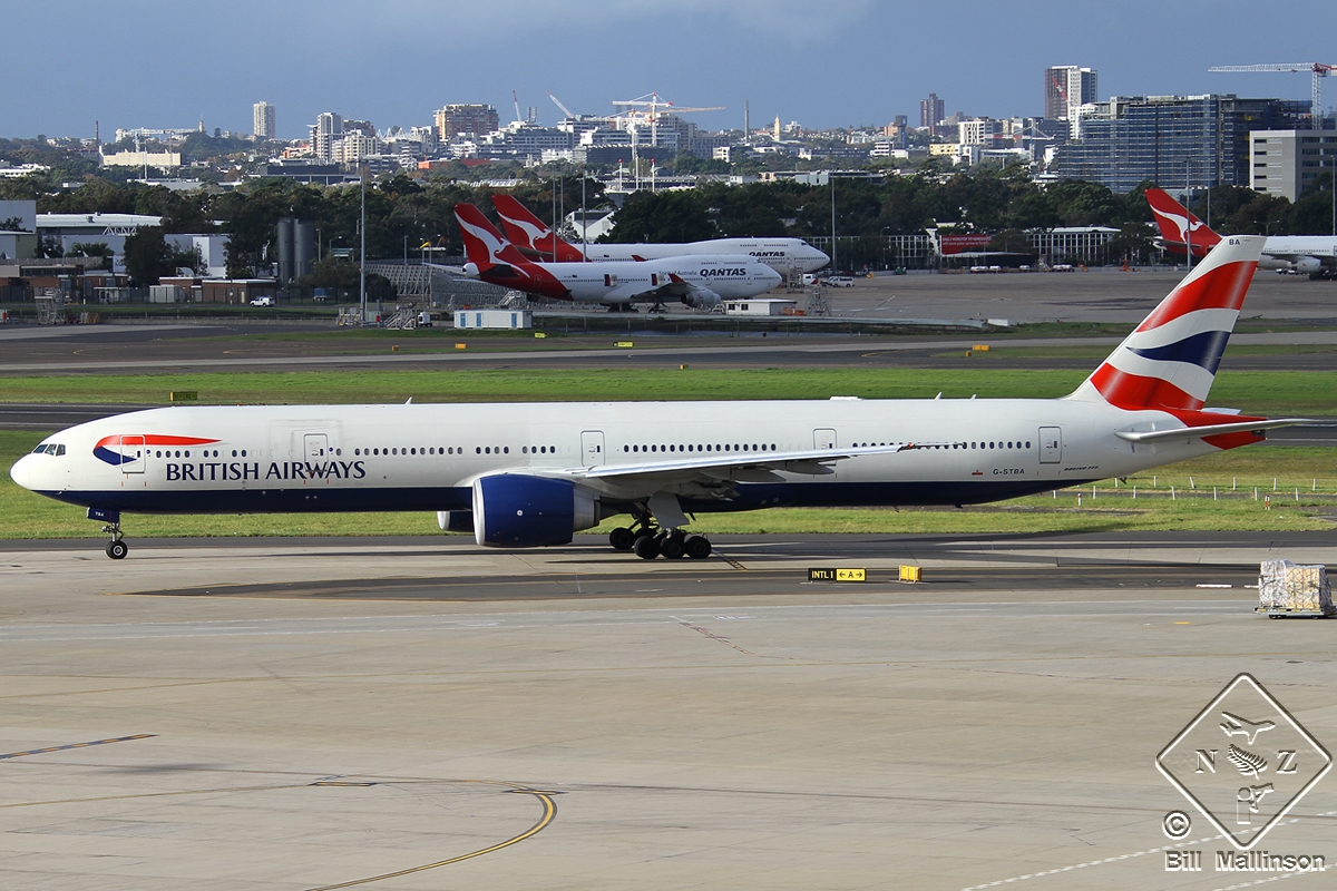 G-STBA · Boeing 777-336/ER · (SYD / YSSY)