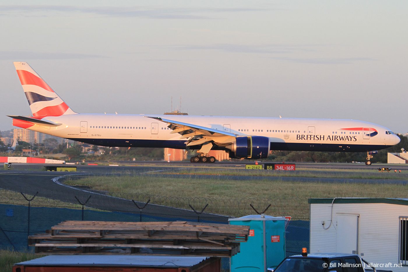 G-STBJ · Boeing 777-336/ER · (SYD / YSSY)