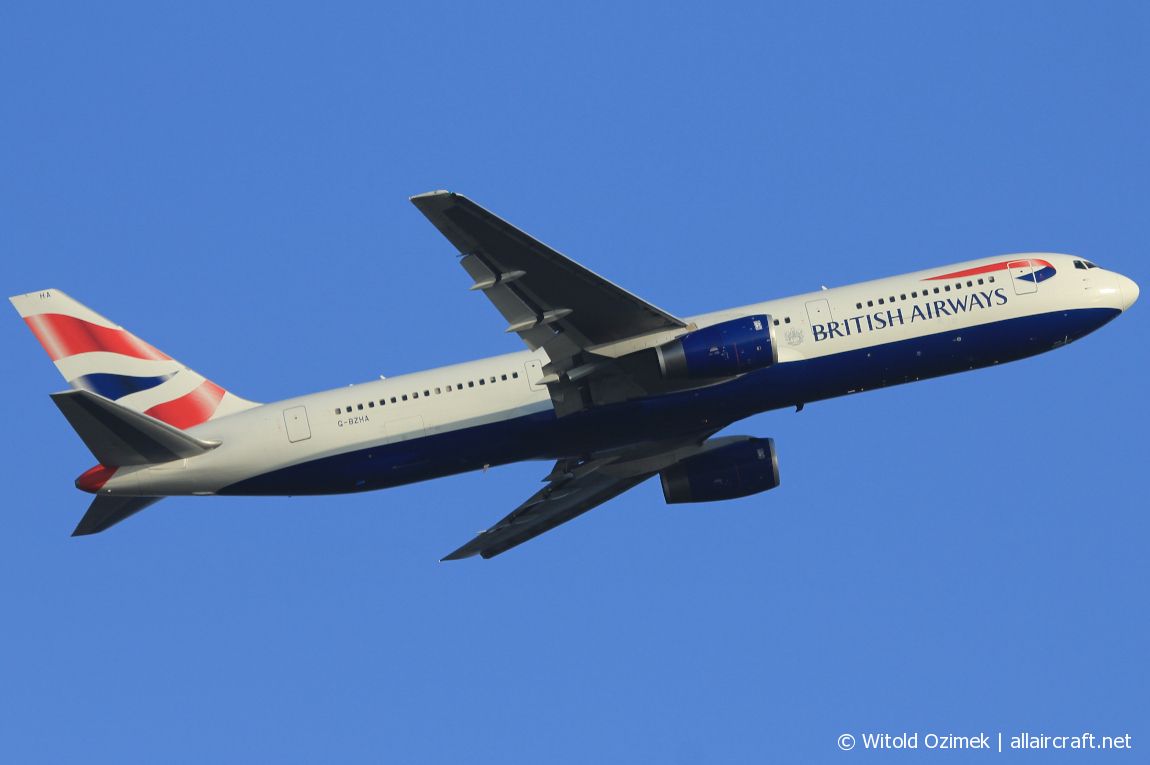 G-BZHA · Boeing 767-336/ER · (FCO / LIRF)