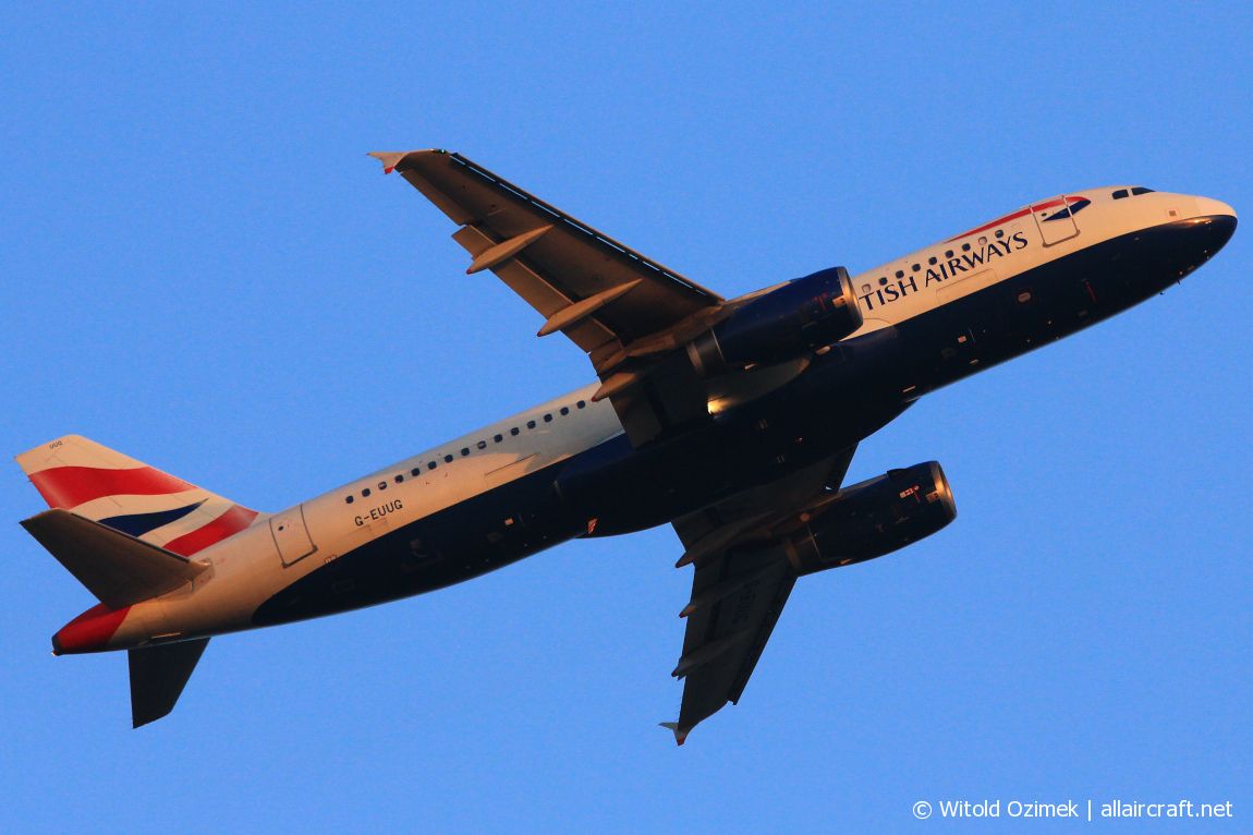 G-EUUG · Airbus A320-232 · (FCO / LIRF)