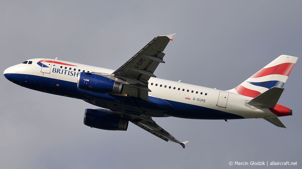 G-EUPE (1193) 2000 Airbus A319-131