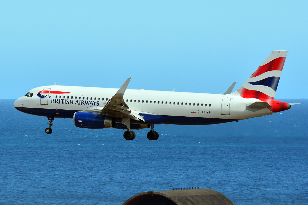 G-EUYP · Airbus A320-232 · (LPA / GCLP)