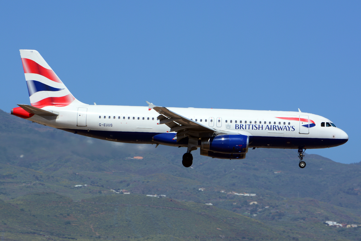 G-EUUS · Airbus A320-232 · (LPA / GCLP)