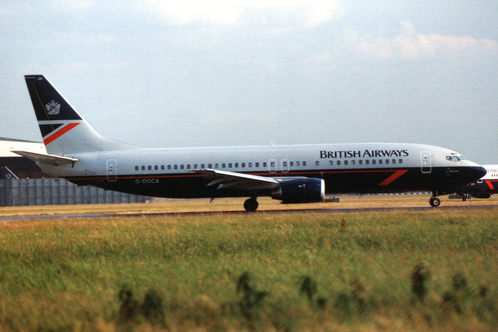 G-DOCX · Boeing 737-436 · (LHR / EGLL)