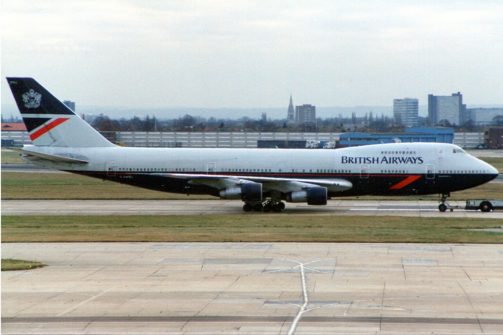 G-AWNJ · Boeing 747-136 · (LHR / EGLL)