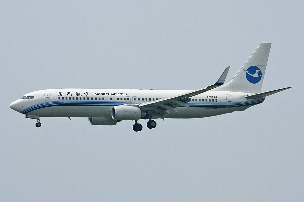 B-5552 · Boeing 737-84P · (SHA / ZSSS)