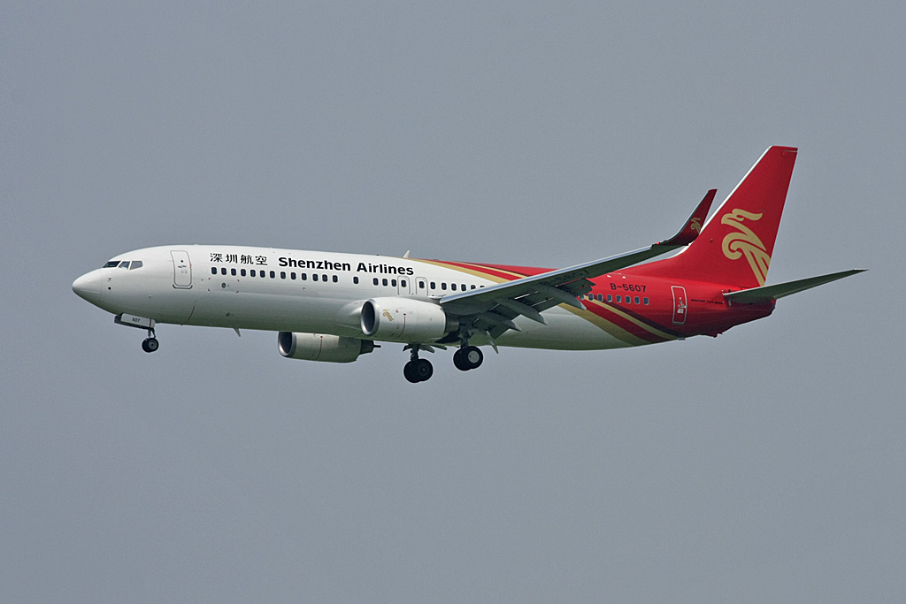 B-5607, (cn 39144/3643), Boeing 737-87L
