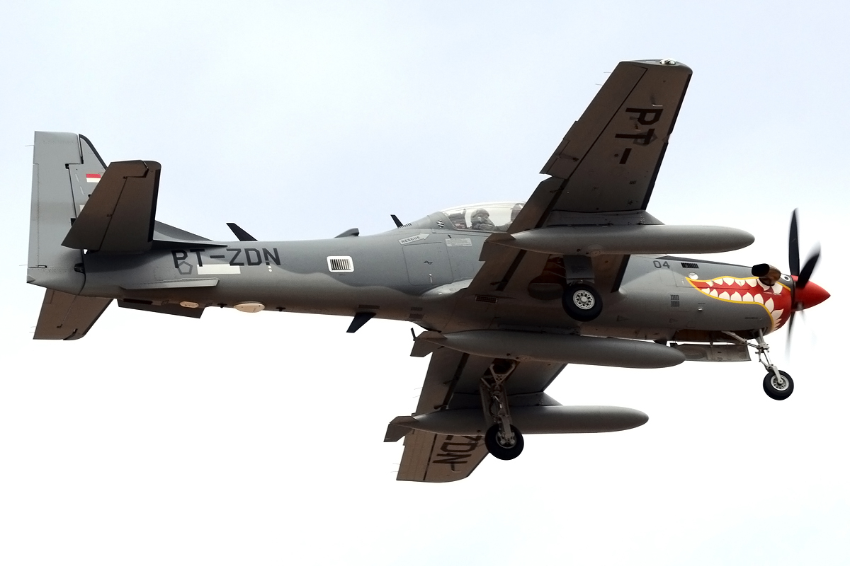 PT-ZDN, (cn 31400180), Embraer A-29 Super Tucano (EMB-314)