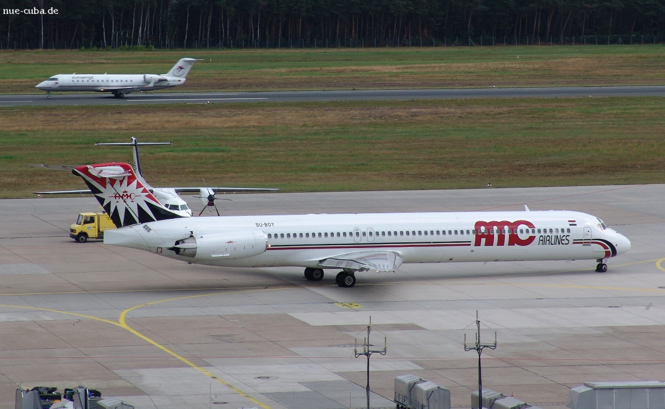 SU-BOY · McDonnell Douglas MD-83 · (NUE / EDDN)