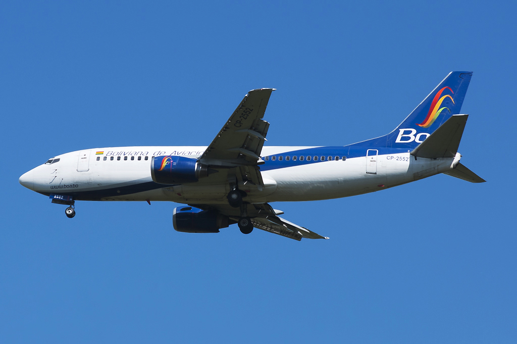 CP-2552 (25041) 1991 Boeing 737-3M8