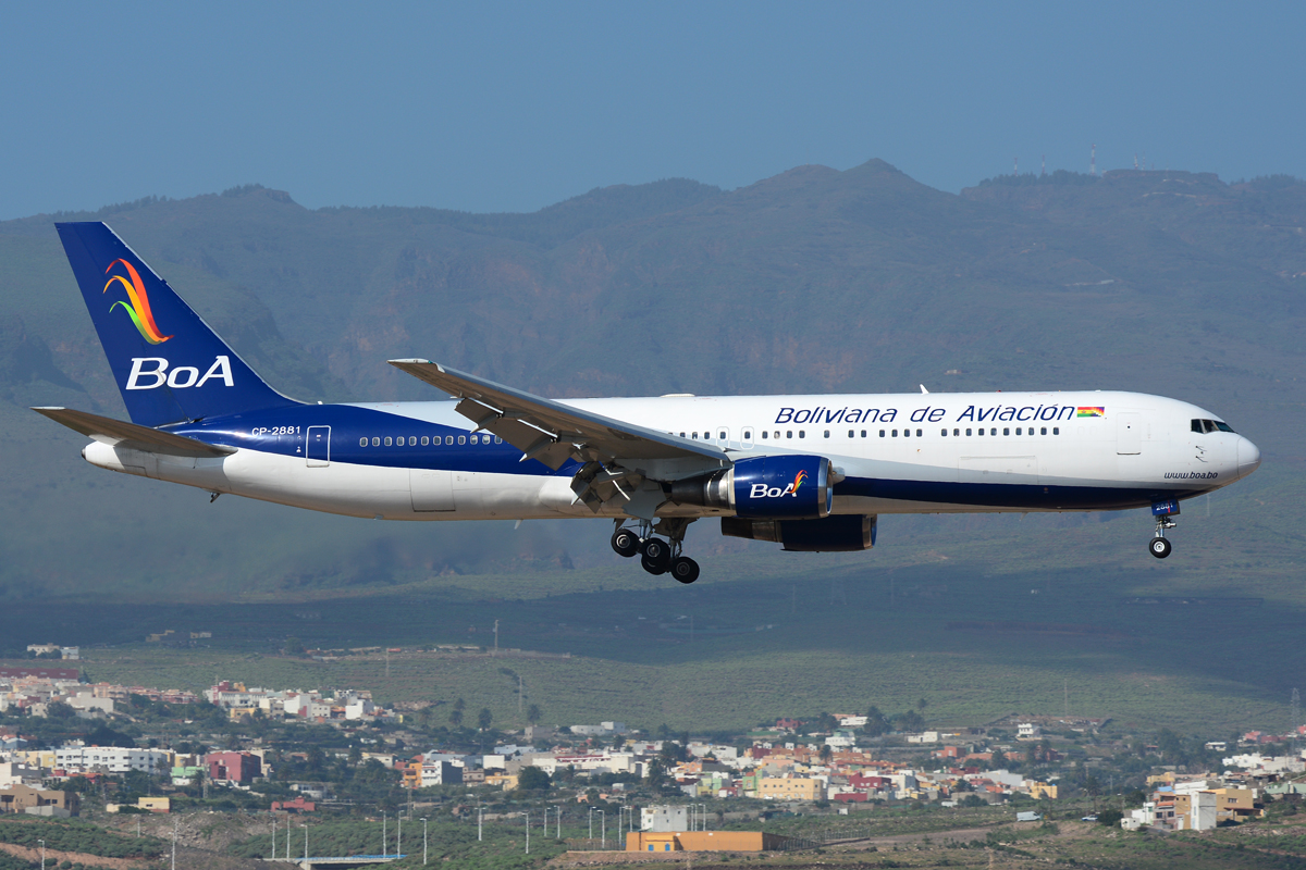 CP-2881 · Boeing 767-33A/ER · (LPA / GCLP)